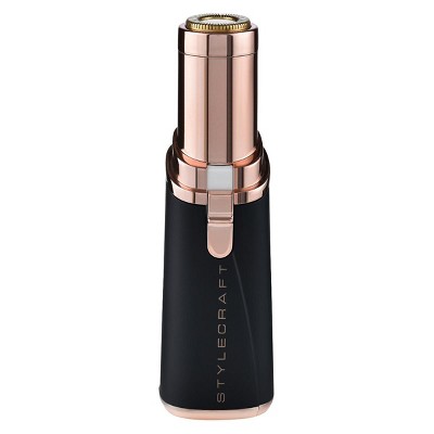 Absolute Smooth Ladies Personal Travel Shaver Black with Rose Gold