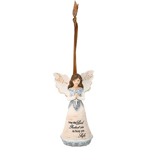 Pavilion Gift Company - Lord Protect - 4.5" Angel Ornament - Tree Ornaments - 1 of 4