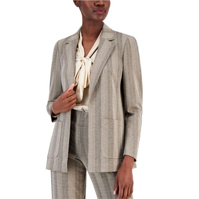 Anne Klein Womens Knit Blazer Jacket