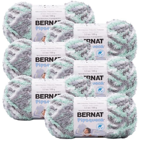 Bernat Softee Baby Cotton Aqua Mist Yarn - 3 Pack of 120g/4.25oz - Blend - 3 Dk (Light) - 254 Yards - Knitting/Crochet