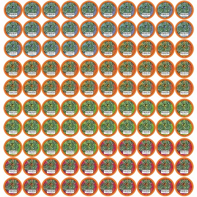 Bonsai Tea Co. Variety Pack Tea Pod,Compatible Keurig 2.0 K Cup Brewers,100Count