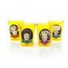 Just Funky The Golden Girls 2-Ounce Yellow Mini Glasses | Set of 4 - 4 of 4