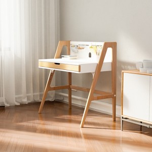 Runesay Modern Natural Kids Study Desk Adjutable - 1 of 4
