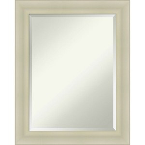 Amanti Art Oliver Beveled Wood Framed Bathroom Vanity Wall Mirror - 1 of 4