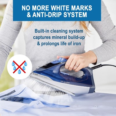 T-fal Blue Express Steam Iron with Durilium Soleplate