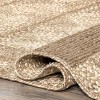 Nuloom Bronya Solid Tiled Jute Indoor Area Rug 5' x 8' in Natural - 4 of 4