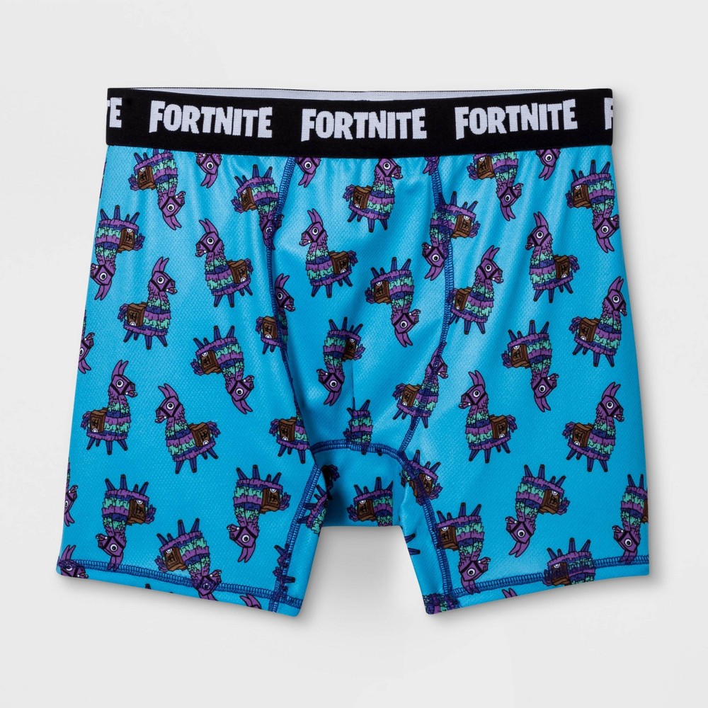 Men's Fortnite Boxer Briefs - Blue S