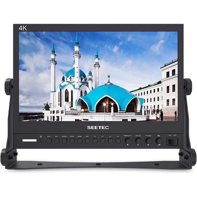SEETEC P133-9HSD 13.3in Broadcast Monitor Production Monitor for Film Production Vlog Mobile Live Streaming IPS 1920¡Á1080 with 3G-SDI HDMI AV YPbPr
