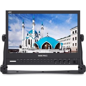 SEETEC P133-9HSD 13.3in Broadcast Monitor Production Monitor for Film Production Vlog Mobile Live Streaming IPS 1920¡Á1080 with 3G-SDI HDMI AV YPbPr - 1 of 1