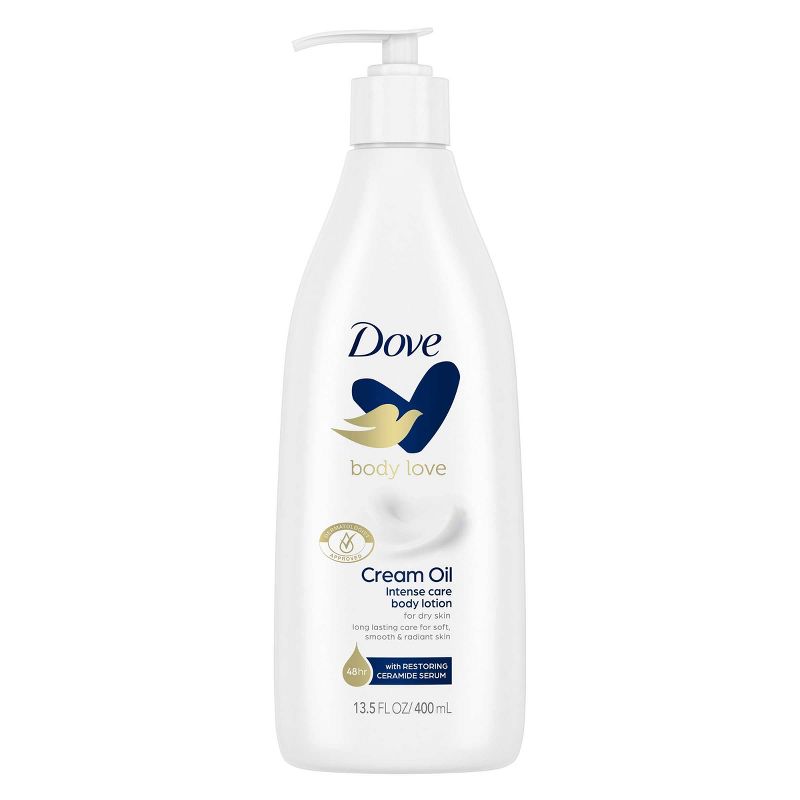 Dove Beauty Body Love Intense Care Body Lotion Unscented - 13.5 fl oz, 3 of 22