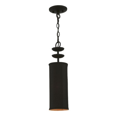 Livex Lighting Winchester 1 - Light Pendant in  Black