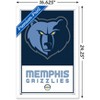 Trends International NBA Memphis Grizzlies - Logo 21 Framed Wall Poster Prints - 3 of 4