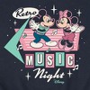 Men's - Disney - Mickey and Minnie Mouse Retro Music Night Graphic Fleece Sweatshirt - 2 of 4