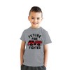 Youth Funny T Shirts Future Fire Fighter Sarcastic Fire Truck Graphic Novelty Tee For Kids - Crazy Dog Youth T Shirt - 3 of 4