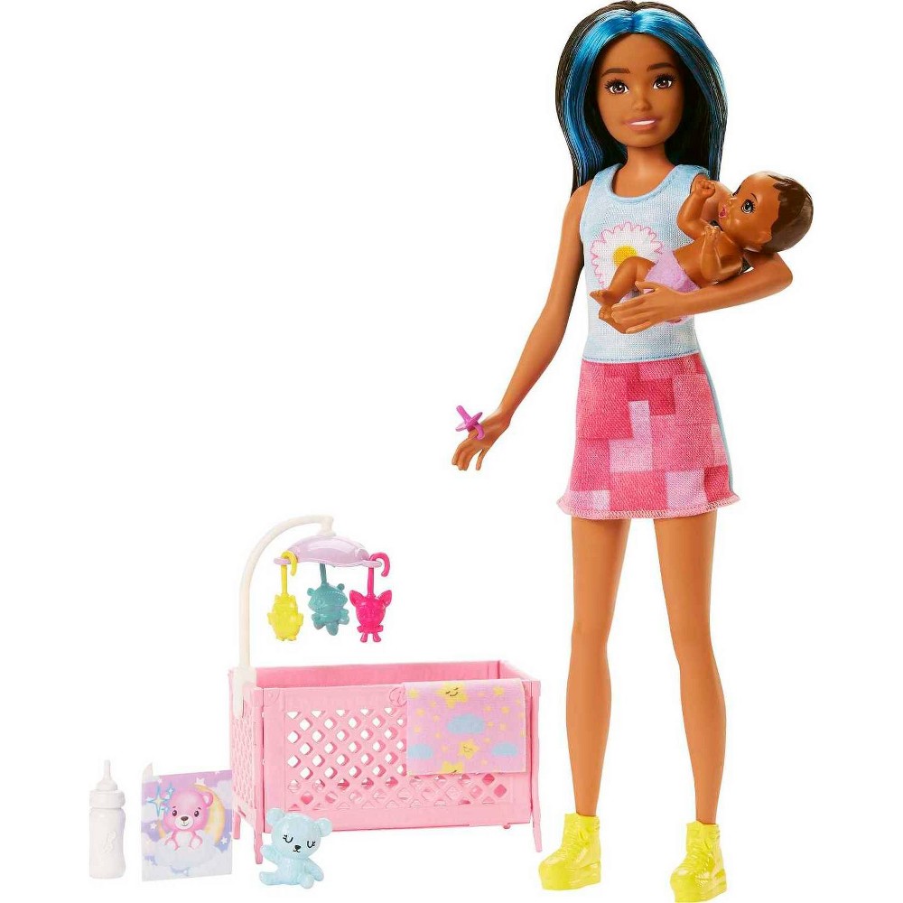 Photos - Doll Accessories Barbie Skipper Babysitters Inc. Dolls and Playset - Brunette 