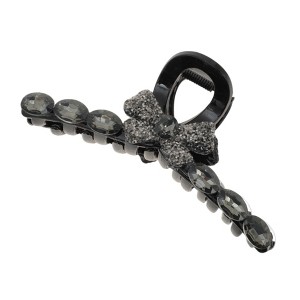 Unique Bargains Fashion Diamond Bow Hair Clips Hairdo Clip 1 Pc - 1 of 4