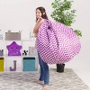 Stuffed Animal Storage Bean Bag Chair Cover for Kids' - Posh Creations - 3 of 4
