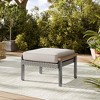 SONGMICS HOME Sencillo Collection - 5 Piece Patio Furniture Set, 2 Lounge Chairs, 2 Ottomans, 1 Coffee Table, Outdoor Furniture, Gray and Beige - 3 of 4