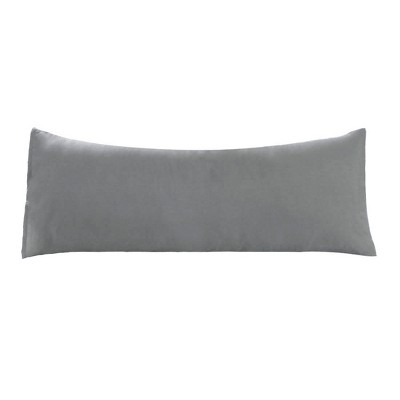 1 Pc 20"x54" Body 1800 Series Soft Brushed Microfiber Pillowcase Grey - PiccoCasa