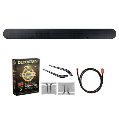 Samsung 5.0ch. Wireless Dolby ATMOS Soundbar w/ Q-Symphony 2024 +26 Month Potection Pack
