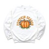 Simply Sage Market Pumpkin Season Checkered Sweatshirt - 2 of 4