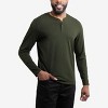 X RAY Men's V-Neck & Henley Long Sleeve T-Shirt - 4 of 4