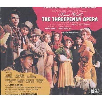 Soundtrack - Threepenny Opera, The (OC) (K. Weill-B. Brecht) (Remastered) (CD)