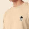 Dalix Astronaut Embroidered Cotton Classic Fit Long Sleeve Crewneck Tee Shirt Mens - 4 of 4