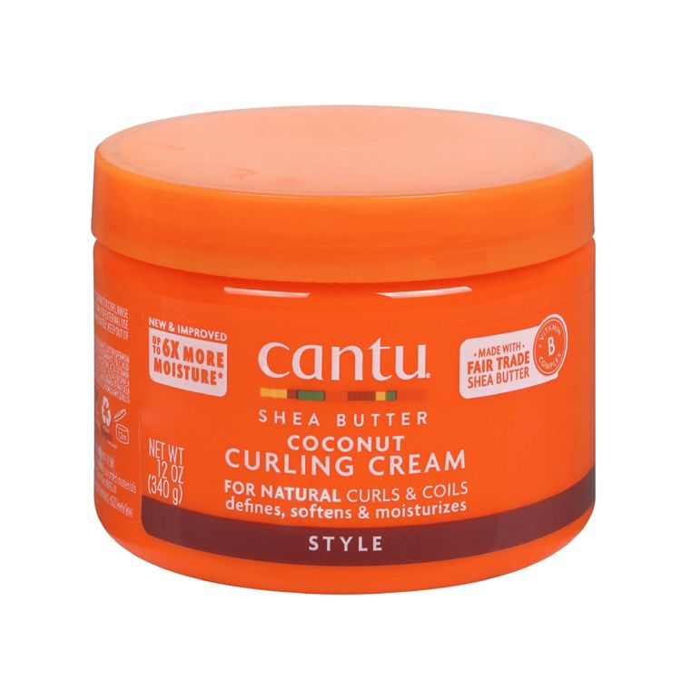 Cantu Natural Hair Coconut Curling Cream with Shea Butter, 1 of 9