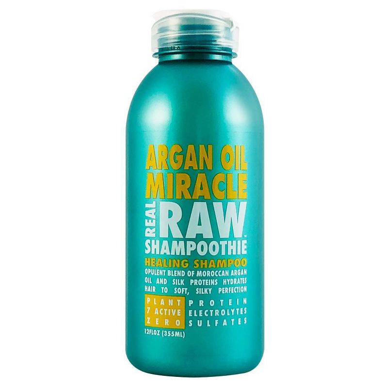 Real Raw Shampoothie Argan Oil Miracle Healing Shampoo - 12 fl oz, 1 of 6