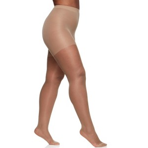 Berkshire Queen Silky Sheer Extra Wear Control Top Pantyhose with Reinforced Toe - 4489 - 1 of 1