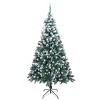 7FT Spray White PVC Christmas Tree 870 Branches - 3 of 4