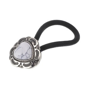 Unique Bargains Women's Grace Button Hair Elastics 1 Pc - 1 of 4