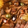Fall Tree Decorations Ornaments for Home Indoor, 40ct Shatterproof Fall Ornaments for Small Tree, Orange Hanging Thanksgiving Autumn Christmas Ball - 4 of 4