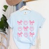 Simply Sage Market S.W.Smiley Smiley Face Coquette Chart Garment Dyed Tee - 3 of 4