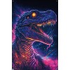 Trends International Wumples - Neon Dinosaur Unframed Wall Poster Prints - 4 of 4