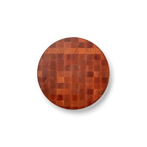 John Boos Boos Block CCB Series Round Large Reversible Wood Chopping Board, 3-Inch Thickness, 18" x 18" x 3" - 1 of 4