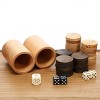 WE Games Luxury Wood Backgammon Set with Leatherette Interior - 19 inches - Handcrafted in Greece - 4 of 4