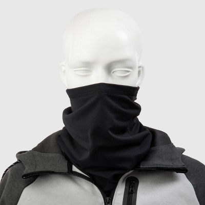 Isotoner Men's Gaiter Scarves - Black One Size