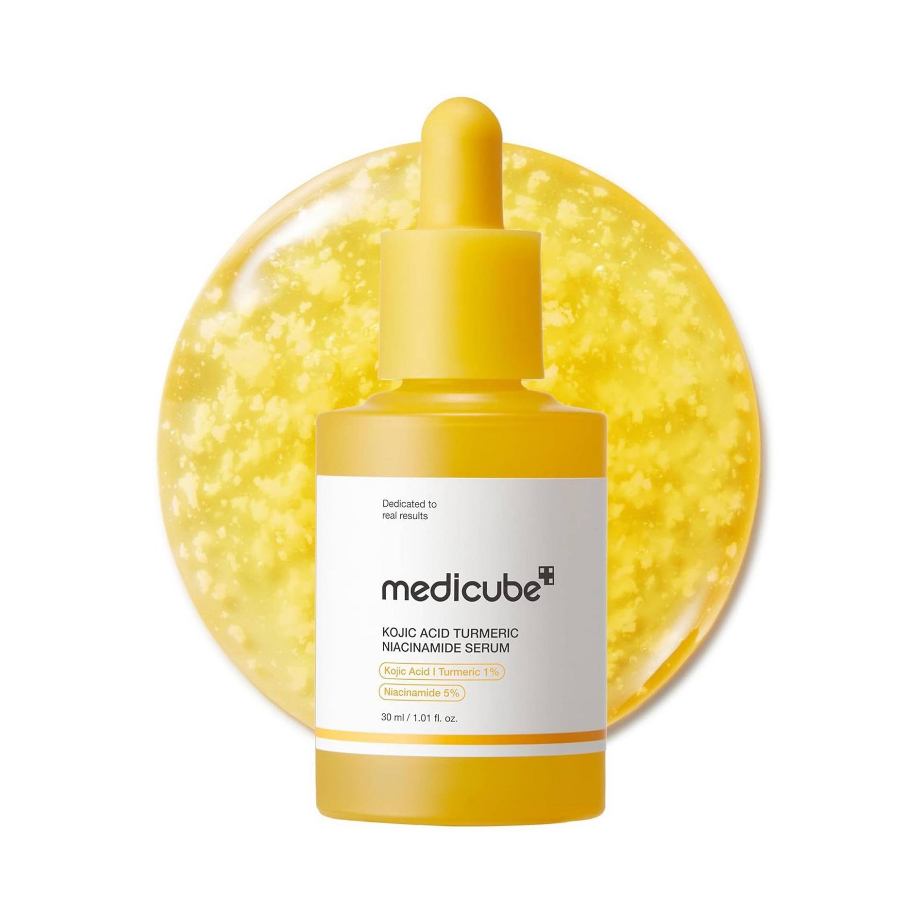 medicube Korean Skincare Kojic Acid Turmeric Niacinamide Face Serum - Travel Size - 30ml