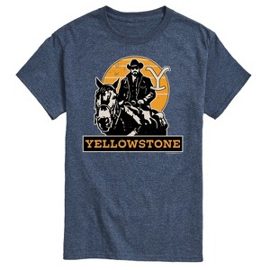 Men's - Yellowstone - Rip Rideing Horseback Short Sleeve Graphic T-Shirt - 1 of 4