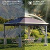 GustoWave Outdoor 11x11 Ft Pop Up Gazebo Canopy Tent for Patio, Garden - 2 of 4
