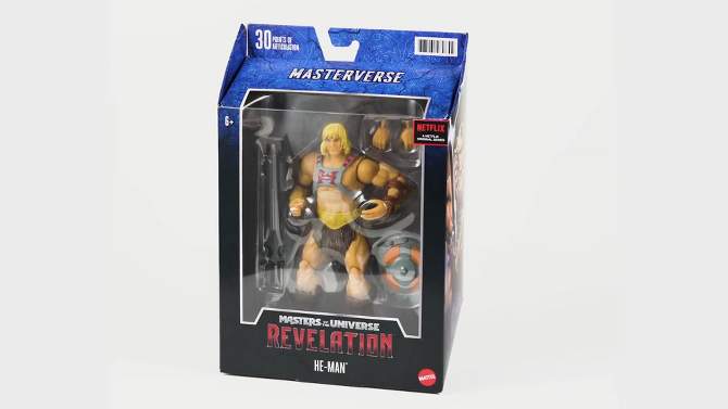 Masters of the Universe Masterverse Revelation He-Man Action Figure, 2 of 10, play video