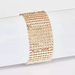 Sparkle Mesh Hematite Wrap Bracelet - A New Day™