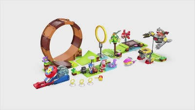 LEGO Sonic The Hedgehog Sonic's Green Hill Zone Loop Challenge Building Toy  Set, Sonic Adventure Toy with 9 Sonic and Friends Characters, Fun Gift for