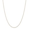 Black Bow Jewelry 0.75mm, 14k Yellow Gold, Cable Chain Necklace - 3 of 4