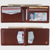 Alpine Swiss Delaney Men’s Slimfold RFID Protected Wallet Nappa Leather Comes in a Gift Box - 2 of 4