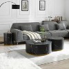 NicBex Modern 15.75" Round Coffee Table with Solid Frame for Living Room and Office - 4 of 4