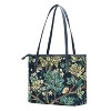 Signare USA William Morris Tree of Life Blue Shoulder Tote Bag - 3 of 4