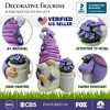 Garden Grace Lavender Gnome Figurine, 10" Purple Home Decor Statue| OrnamentallyYou - 2 of 4